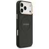 iPhone 17 Pro Max Guess Peony Hot Stamp MagSafe fekete tok - 2. kép