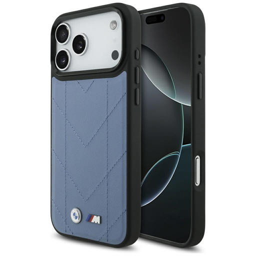 iPhone 17 Pro Max BMW M Steppelt Logó MagSafe kék tok