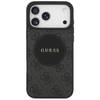 iPhone 17 Pro Max Guess 4G Kör Klasszikus Logó MagSafe fekete tok - 1. kép