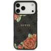 iPhone 17 Pro Guess 4G Flowers Print MagSafe fekete tok - 1. kép