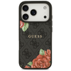 iPhone 17 Pro Max Guess 4G Virágmintás MagSafe tok fekete - 1. kép