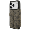 iPhone 17 Pro Guess 4G Metal Logo könyv tok barna - 3. kép