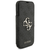 iPhone 17 Pro Guess Book 4G Metal Logo fekete tok - 2. kép
