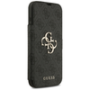 iPhone 17 Pro Max Guess Book 4G Metal Logo fekete tok - 2. kép