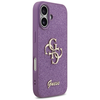 iPhone 17 lilac Guess Fixed Glitter Big 4G tok - 2. kép