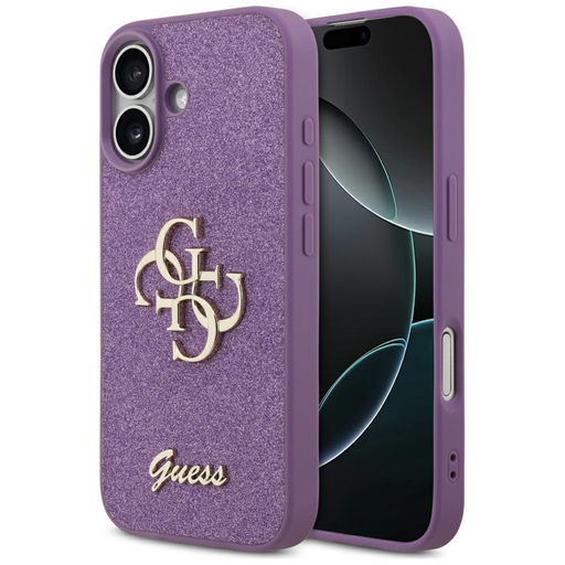 iPhone 17 lilac Guess Fixed Glitter Big 4G tok iPhone 17 lilac Guess Fixed Glitter Big 4G tok
