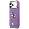 iPhone 17 Pro Max Guess Fix Glitter Nagy 4G lila tok - 0. kép