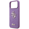 iPhone 17 Pro Max Guess Fix Glitter Nagy 4G lila tok - 4. kép