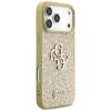 iPhone 17 Pro Max Guess Fix Glitter Nagy 4G arany tok - 2. kép