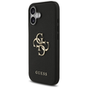 iPhone 17 Guess Grained Big 4G & Classic Logo fekete tok - 0. kép