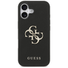 iPhone 17 Guess Grained Big 4G & Classic Logo fekete tok - 1. kép