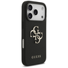 iPhone 17 Pro Guess Grained Big 4G & Classic Logo fekete tok - 2. kép