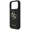 iPhone 17 Pro Guess Grained Big 4G & Classic Logo fekete tok - 4. kép