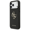 iPhone 17 Pro Max Guess Grained Big 4G & Classic Logo tok fekete - 0. kép