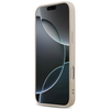 iPhone 17 Pro Max Guess bőr 4G Triangle Strass MagSafe tok rózsaszín tok - 3. kép