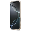 iPhone 17 Pro Guess Bőr 4G Háromszög Kristály MagSafe Tok Rózsaszín tok - 3. kép