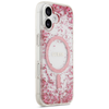 iPhone 17 Guess Resin Bottom Glitter rózsaszín tok - 2. kép