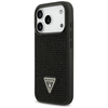 iPhone 17 Pro Guess Rhinestone Triangle Logo fekete tok - 0. kép