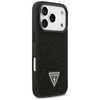iPhone 17 Pro Guess Rhinestone Triangle Logo fekete tok - 2. kép