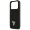 iPhone 17 Pro Guess Rhinestone Triangle Logo fekete tok - 4. kép