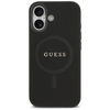 iPhone 17 Guess Saffiano Classic Logo MagSafe fekete tok - 1. kép
