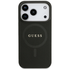 iPhone 17 Pro Guess Saffiano Classic Logo MagSafe fekete tok - 1. kép