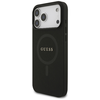 iPhone 17 Pro Max Guess Saffiano Classic Logo MagSafe fekete tok - 0. kép