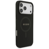 iPhone 17 Pro Max Guess Saffiano Classic Logo MagSafe fekete tok - 2. kép