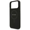 iPhone 17 Pro Max Guess Saffiano Classic Logo MagSafe fekete tok - 4. kép