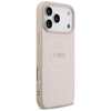 iPhone 17 Pro Max Guess Saffiano Classic Logo MagSafe tok rózsaszín - 2. kép