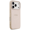 iPhone 17 Pro Guess Saffiano Classic Logo MagSafe rózsaszín tok - 2. kép