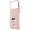 iPhone 17 Pro Max Karl Lagerfeld IML Aquarelle Choupette & Logo MagSafe rózsaszín tok - 4. kép