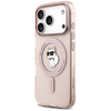 iPhone 17 Pro Karl Lagerfeld IML Choupette rózsaszín tok - 0. kép