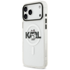 iPhone 17 Pro Max Karl Lagerfeld IML Choupette Sketch Logo MagSafe átlátszó tok - 0. kép