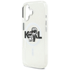 iPhone 17 Karl Lagerfeld IML Csillogó Karl & Choupette Vázlat Logó MagSafe Tok átlátszó - 4. kép