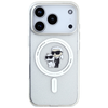 iPhone 17 Pro Karl Lagerfeld IML Karl Choupette Glitter MagSafe tok átlátszó - 1. kép