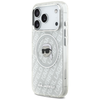 iPhone 17 Pro Max Karl Lagerfeld IML Karl Head Logo szürke tok - 0. kép