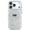 iPhone 17 Pro Max Karl Lagerfeld IML Karl Head Logo szürke tok - 1. kép
