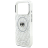 iPhone 17 Pro Max Karl Lagerfeld IML Karl Head Logo szürke tok - 4. kép