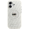 iPhone 17 Karl Lagerfeld IML Karl Head Logo szürke tok - 1. kép
