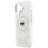 iPhone 17 Karl Lagerfeld IML Karl Head Logo szürke tok - 4. kép