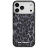 iPhone 17 Pro Max Karl Lagerfeld IML Leopárd Minta MagSafe tok fekete - 1. kép