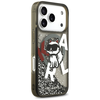 iPhone 17 Pro Karl Lagerfeld Liquid Glitter Choupette Logo MagSafe fekete tok - 2. kép