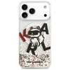 iPhone 17 Pro Max Karl Lagerfeld Liquid Glitter Choupette Logo MagSafe tok átlátszó - 4. kép