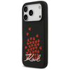 iPhone 17 Pro Karl Lagerfeld Szilikon Szív Jel Logo MagSafe tok fekete - 0. kép
