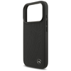 iPhone 17 Pro Mercedes Leather Large Laurel Leave MagSafe tok fekete - 4. kép