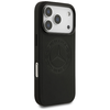 iPhone 17 Pro Mercedes bőrtok vintage logóval MagSafe fekete tok - 2. kép