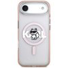 iPhone 17 Air Karl Lagerfeld - IML MagSafe Sketch Logo - Pink Choupette tok - 0. kép