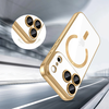 iPhone 17 Pro Max Techsuit - Luxury Crystal MagSafe - Piros tok - 2. kép