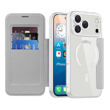 iPhone 17 Pro Szürke Techsuit - SmartMag Book tok